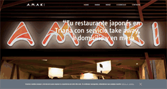 Desktop Screenshot of amakisushi.com